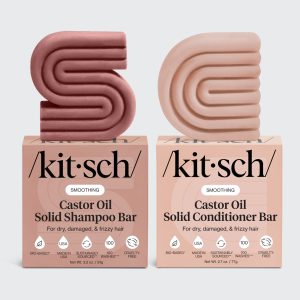 Castor Oil Nourishing Shampoo & Conditioner Bar Combo